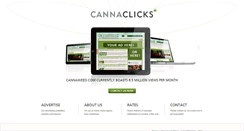 Desktop Screenshot of cannaclicks.com